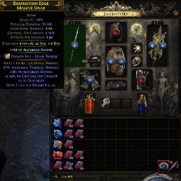 Personal Lightning Spear Amazon/Huntress - Fast Endgame Farmer/ Level 92/ 4th ascendancy/all buffs and pointes completed 1